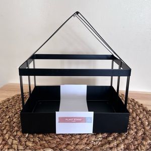 Target Bullseye Boho Black Wire House Plant Stand